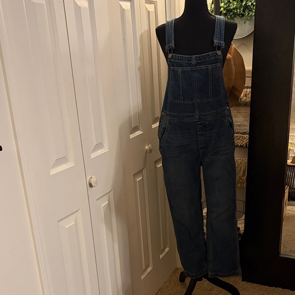 We The Free Denim - We The Free Blue Denim Overalls